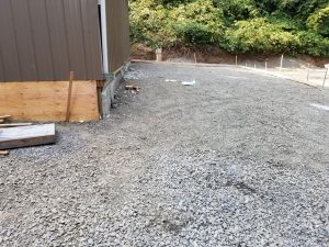 Land clearing in Woodland Washington