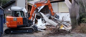 Demolition in Vancouver Washington
