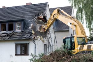 Demolition in Portland Oregon